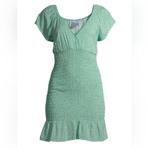 Women’s Smocked Floral Dress